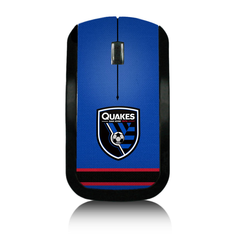 San Jose Earthquakes   Stripe Wireless Mouse