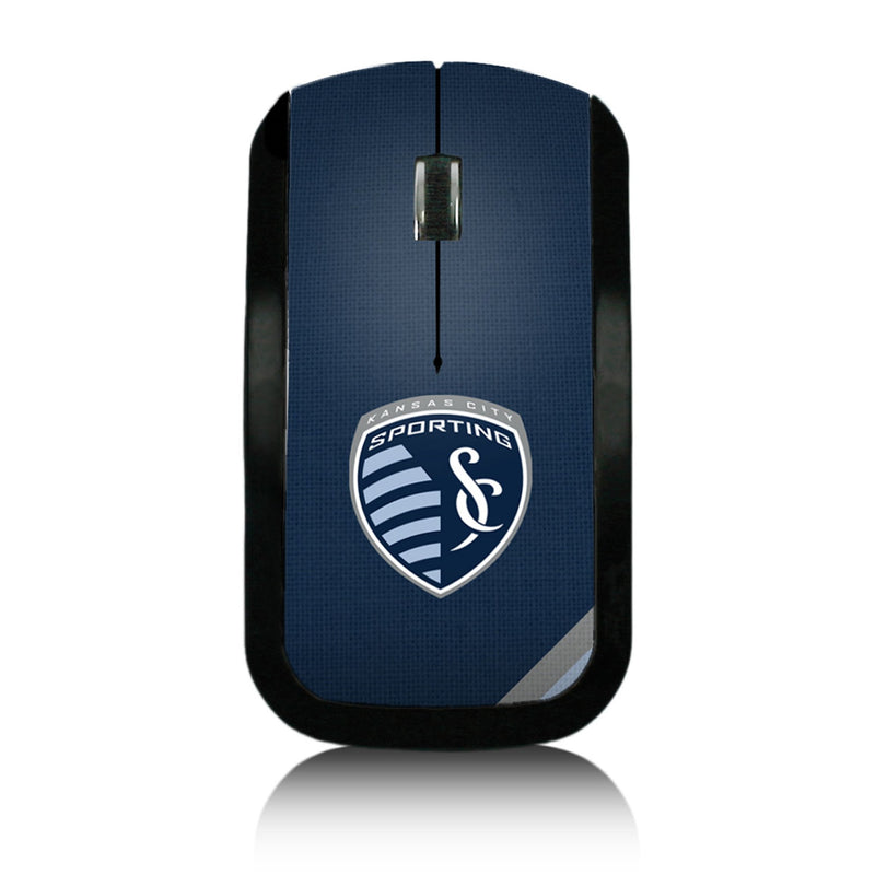 Sporting Kansas City   Diagonal Stripe Wireless Mouse