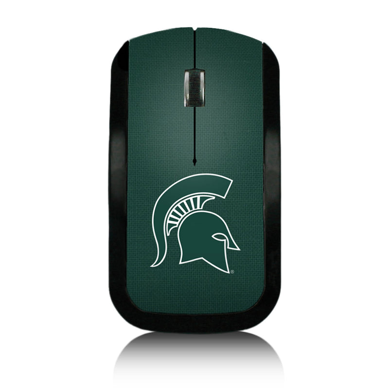 Michigan State University Spartans Solid Wireless Mouse