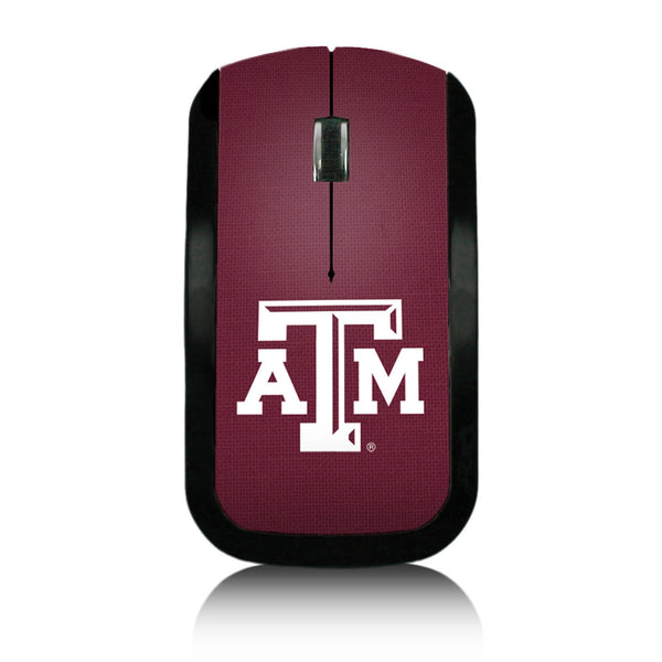 Texas A&M University Aggies Solid Wireless Mouse