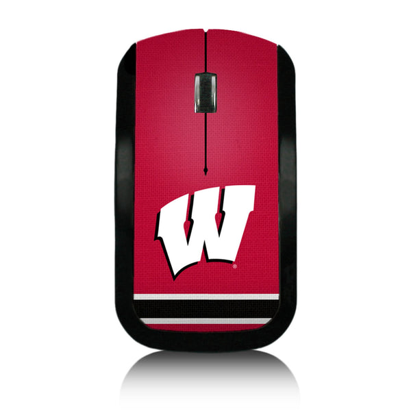 University of Wisconsin Badgers Stripe Wireless Mouse