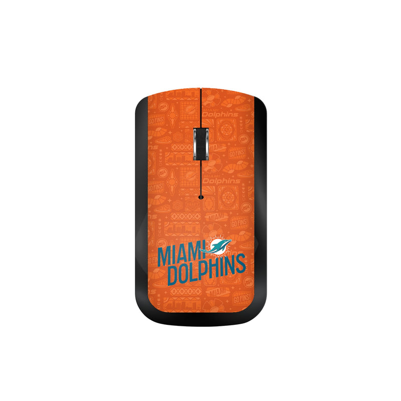 Miami Dolphins 2024 Illustrated Limited Edition Wireless Mouse