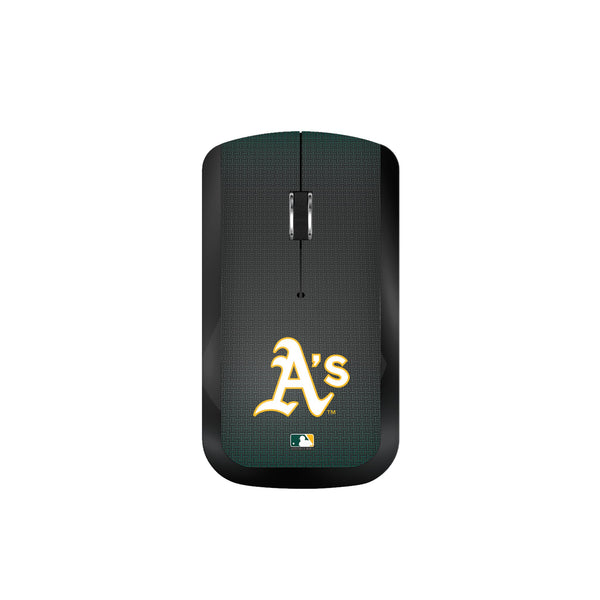 Oakland Athletics Linen Wireless Mouse