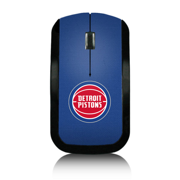 Detroit Pistons Solid Wireless Mouse