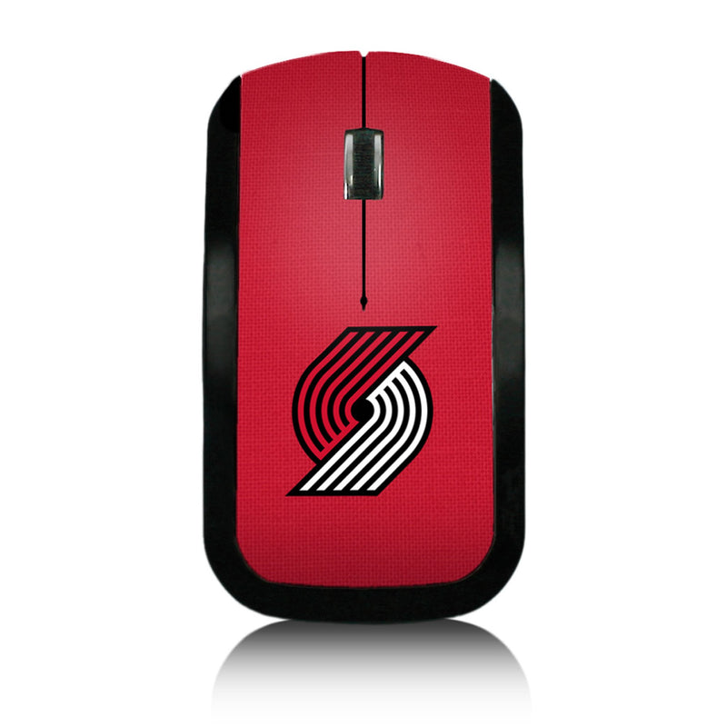 Portland Trail Blazers Solid Wireless Mouse