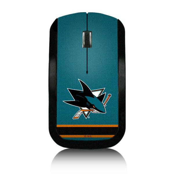 San Jose Sharks Stripe Wireless Mouse