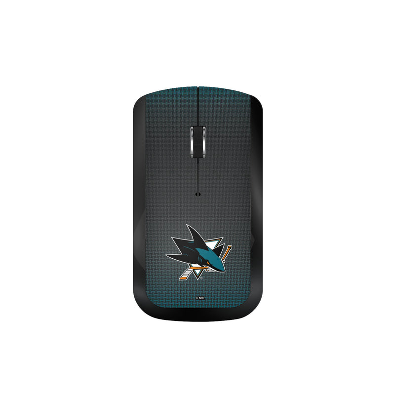 San Jose Sharks Linen Wireless Mouse