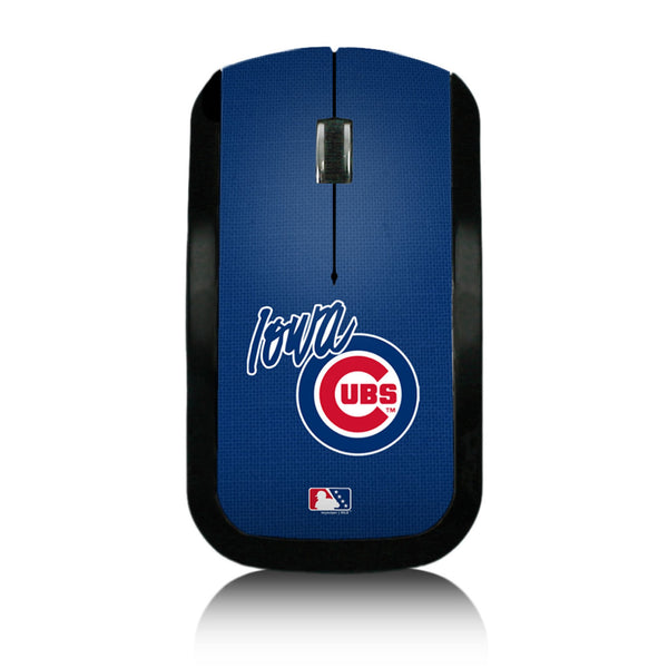 Iowa Cubs Solid Wireless Mouse