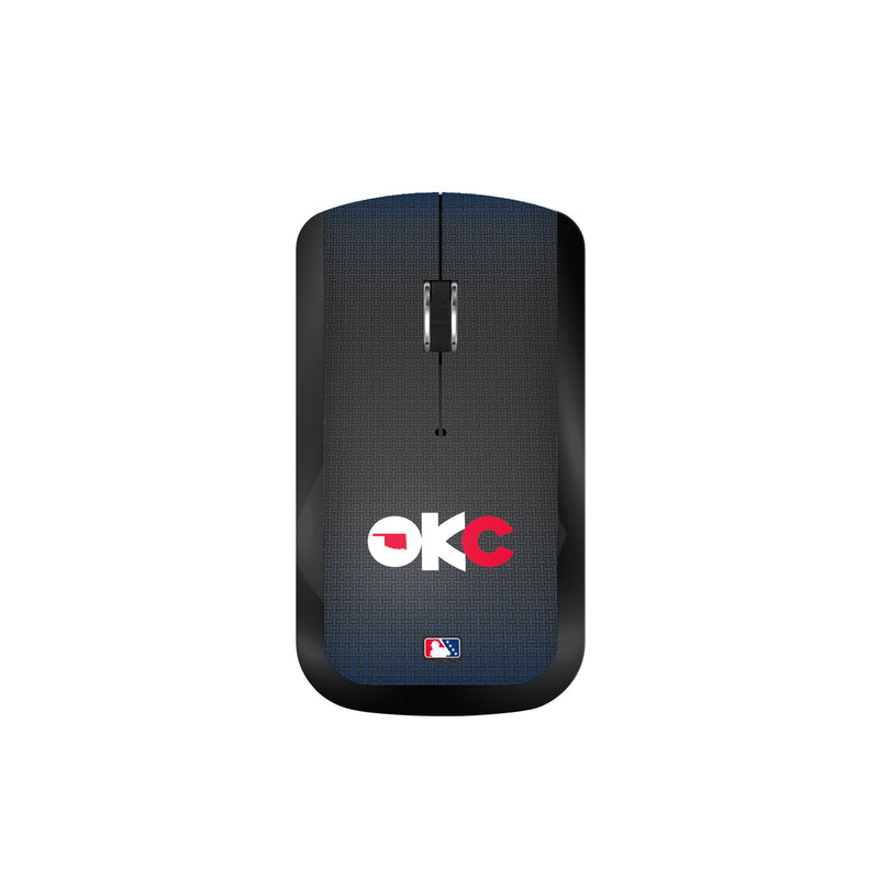 Oklahoma City Baseball Club Linen Wireless Mouse