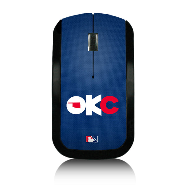 Oklahoma City Baseball Club Solid Wireless Mouse