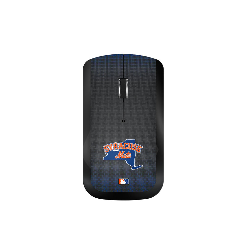 Syracuse Mets Linen Wireless Mouse