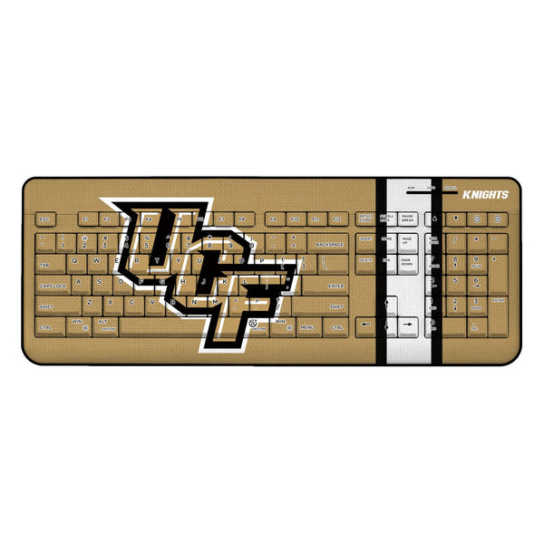 University of Central Florida Golden Knights Stripe Wireless USB Keyboard