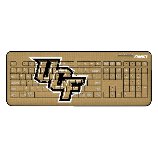 University of Central Florida Golden Knights Solid Wireless USB Keyboard