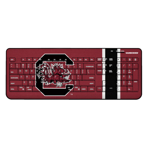 University of South Carolina Gamecocks Stripe Wireless USB Keyboard