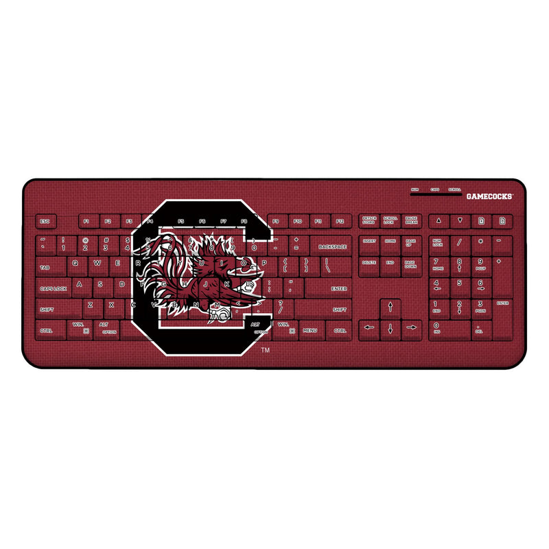 University of South Carolina Gamecocks Solid Wireless USB Keyboard