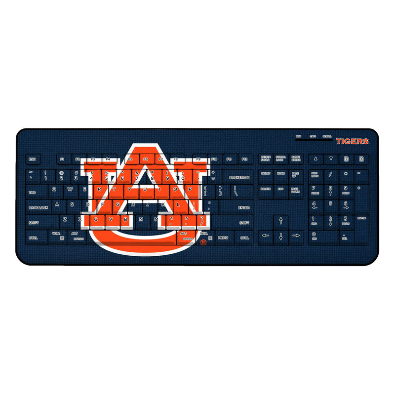 University of Auburn Tigers Solid Wireless USB Keyboard