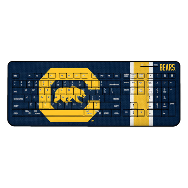 University of California Berkeley Golden Bears Stripe Wireless USB Keyboard