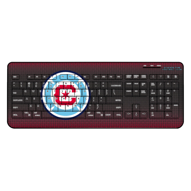 Chicago Fire  Linen Wireless USB Keyboard