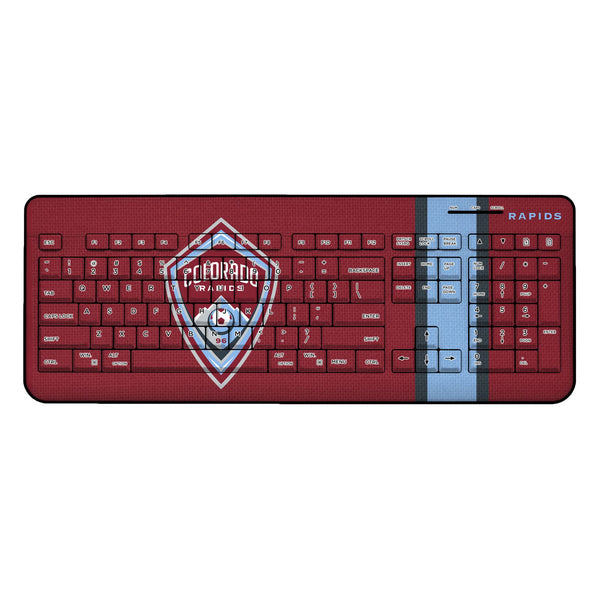 Colorado Rapids  Stripe Wireless USB Keyboard