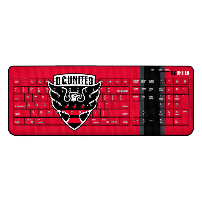 DC United  Stripe Wireless USB Keyboard