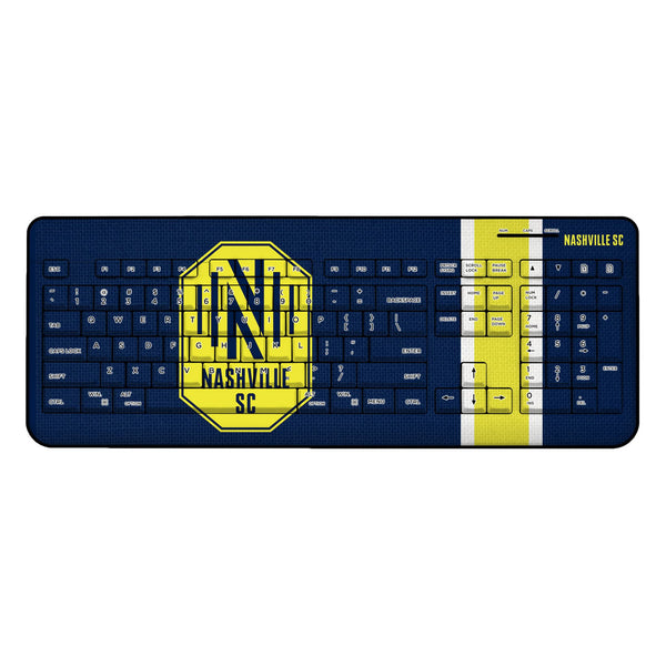 Nashville SC  Stripe Wireless USB Keyboard