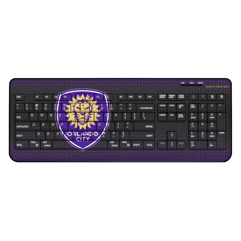 Orlando City Soccer Club  Linen Wireless USB Keyboard