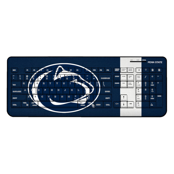 Pennsylvania State University Nittany Lions Stripe Wireless USB Keyboard