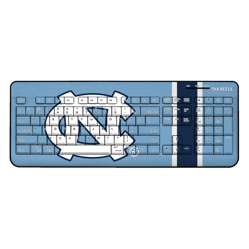 University of North Carolina Tar Heels Stripe Wireless USB Keyboard