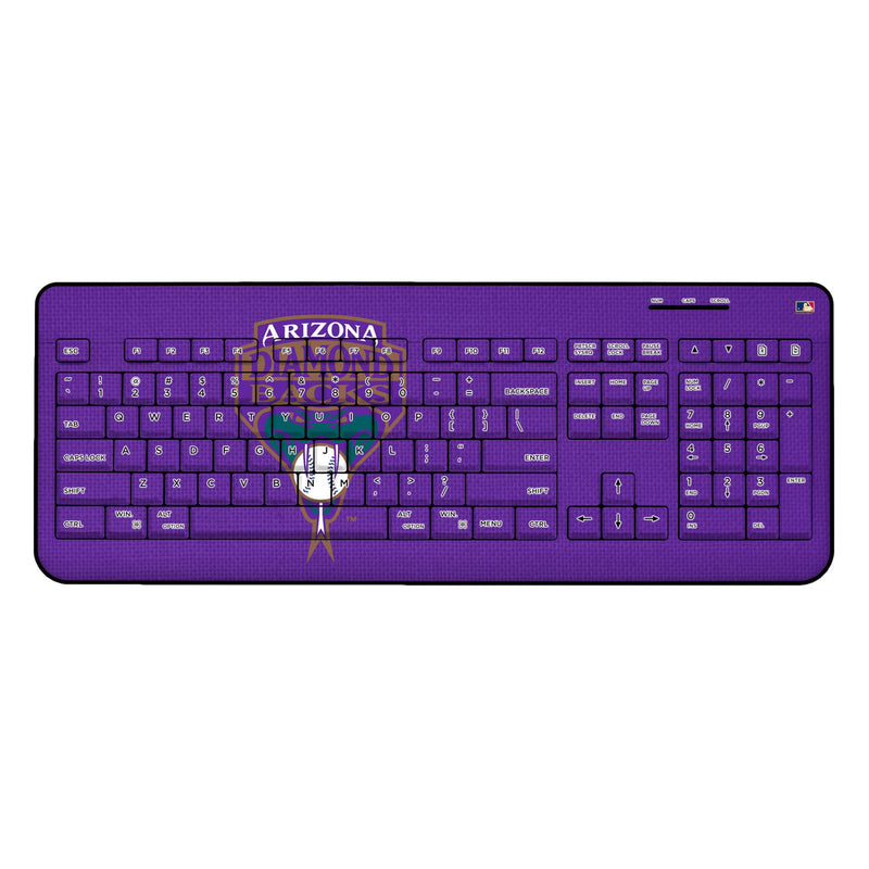 Arizona Diamondbacks 1999-2006 - Cooperstown Collection Solid Wireless USB Keyboard