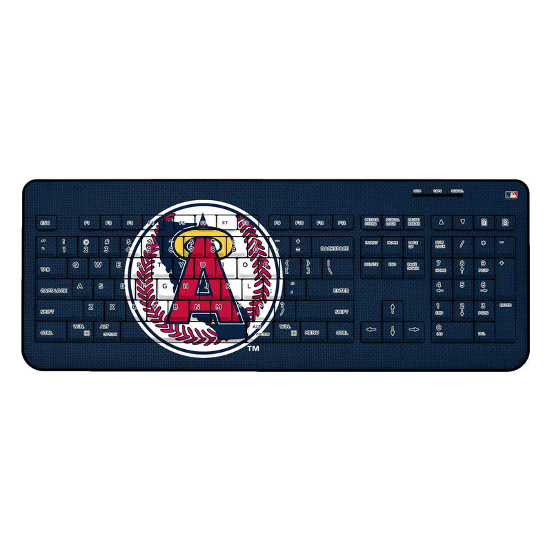 LA Angels 1986-1992 - Cooperstown Collection Solid Wireless USB Keyboard