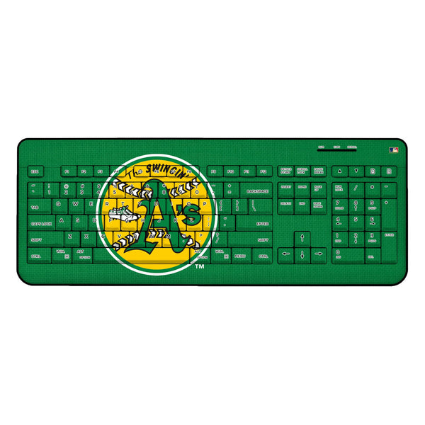 Oakland As 1971-1981 - Cooperstown Collection Solid Wireless USB Keyboard