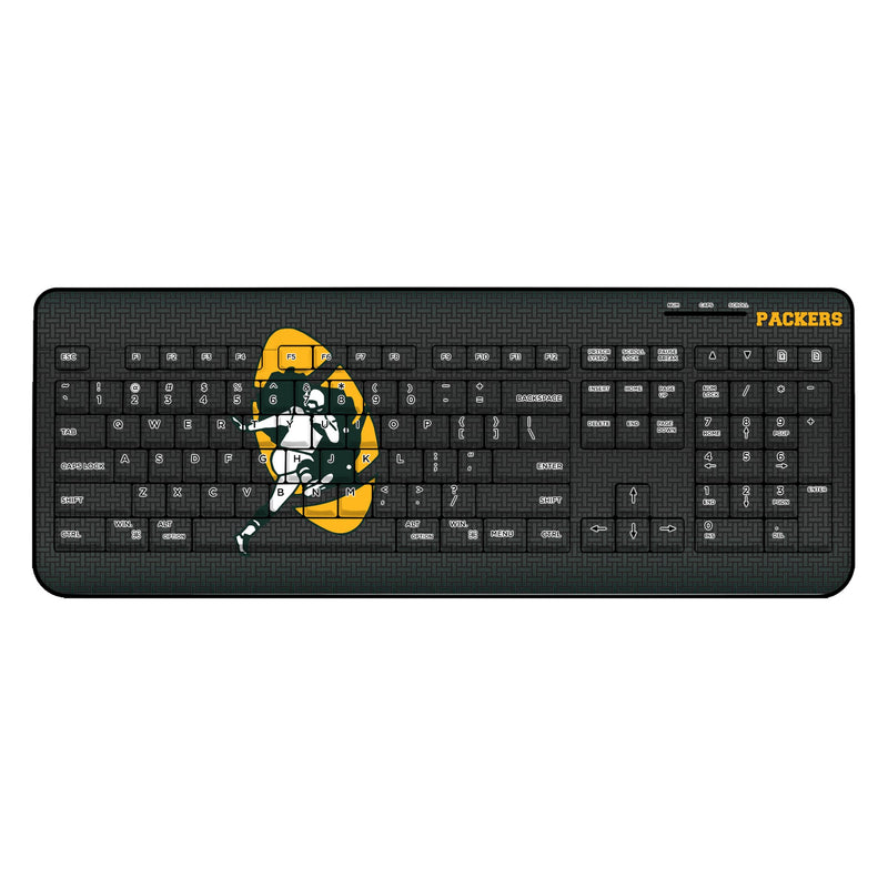 Green Bay Packers Historic Collection Linen Wireless USB Keyboard