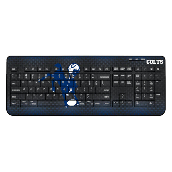 Baltimore Colts 1946 Historic Collection Linen Wireless USB Keyboard