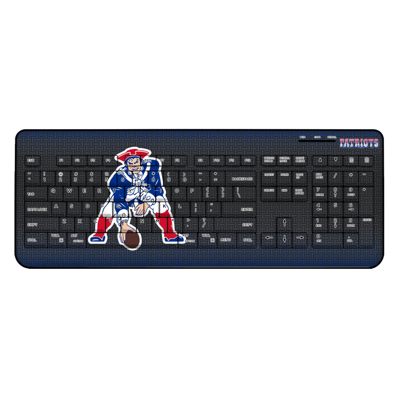 New England Patriots Historic Collection Linen Wireless USB Keyboard