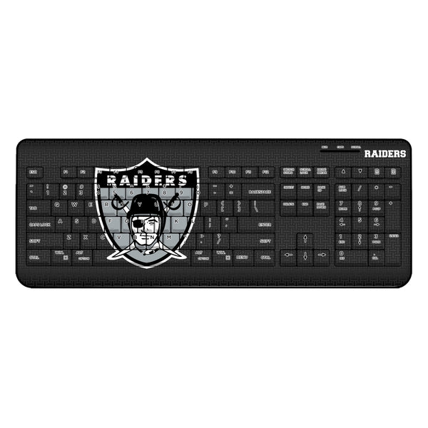 Oakland Raiders 1963 Historic Collection Linen Wireless USB Keyboard