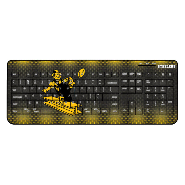 Pittsburgh Steelers 1961 Historic Collection Linen Wireless USB Keyboard