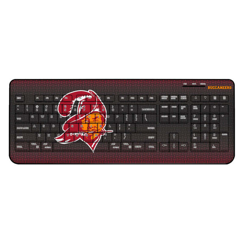 Tampa Bay Buccaneers Historic Collection Linen Wireless USB Keyboard