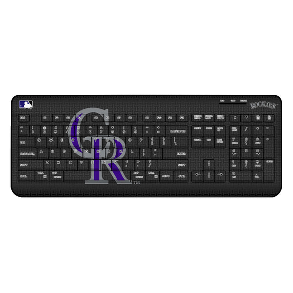 Colorado Rockies Linen Wireless USB Keyboard