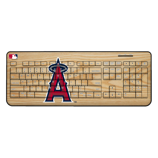 Los Angeles Angels Baseball Bat Wireless USB Keyboard