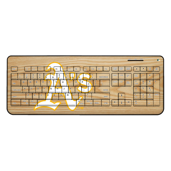 Oakland Athletics Baseball Bat Wireless USB Keyboard