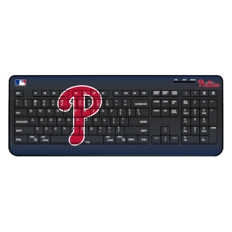 Philadelphia Phillies Linen Wireless USB Keyboard