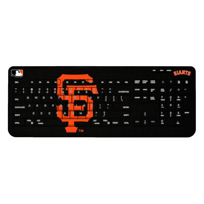 San Francisco Giants Solid Wireless USB Keyboard