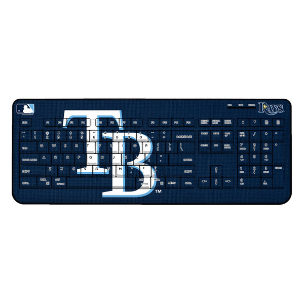 Tampa Bay Rays Solid Wireless USB Keyboard