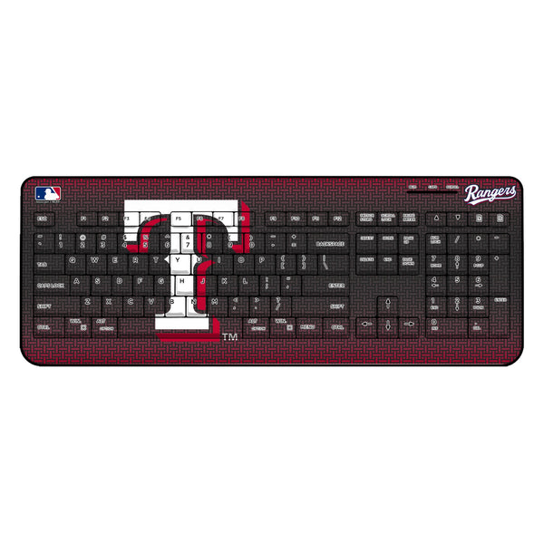 Texas Rangers Linen Wireless USB Keyboard