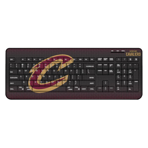 Cleveland Cavaliers Linen Wireless USB Keyboard