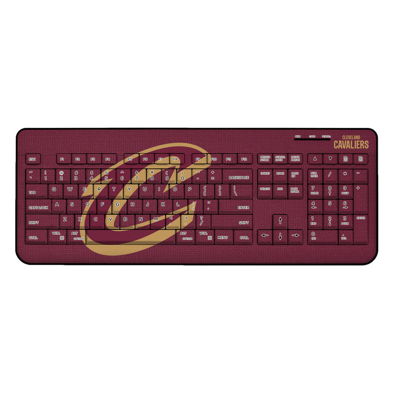 Cleveland Cavaliers Solid Wireless USB Keyboard