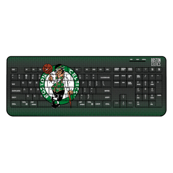 Boston Celtics Linen Wireless USB Keyboard