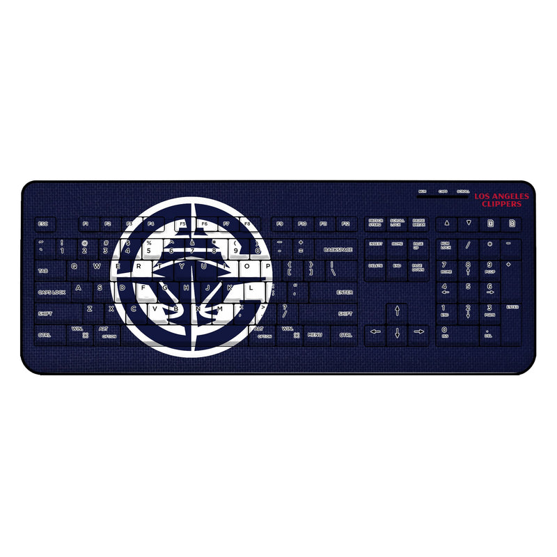 Los Angeles Clippers Solid Wireless USB Keyboard