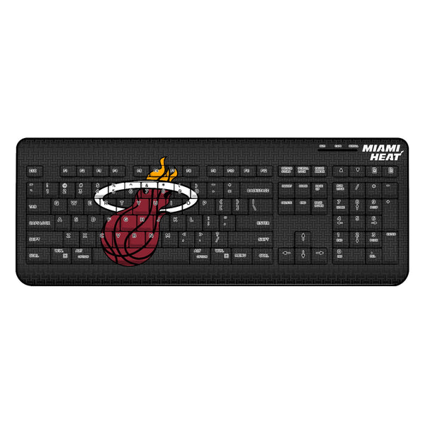 Miami Heat Linen Wireless USB Keyboard