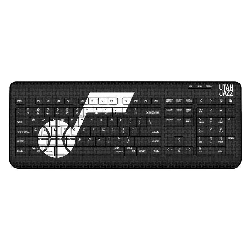 Utah Jazz Linen Wireless USB Keyboard